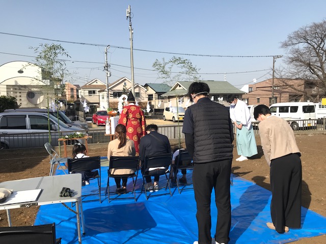 地鎮祭 写真