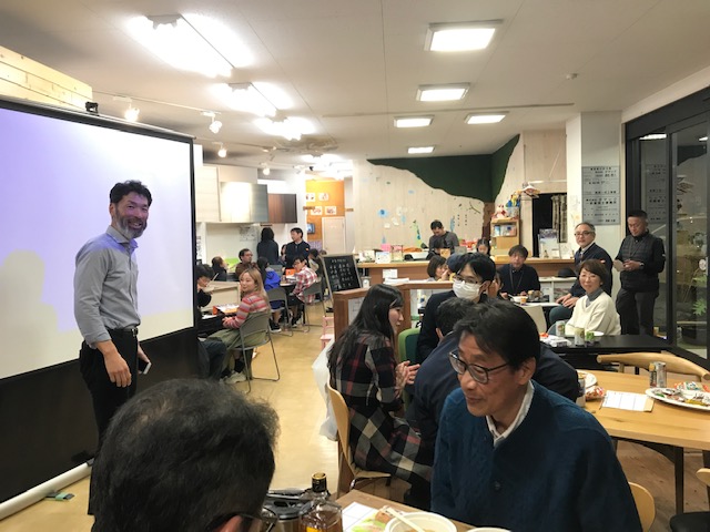 ショールーム懇親会 写真