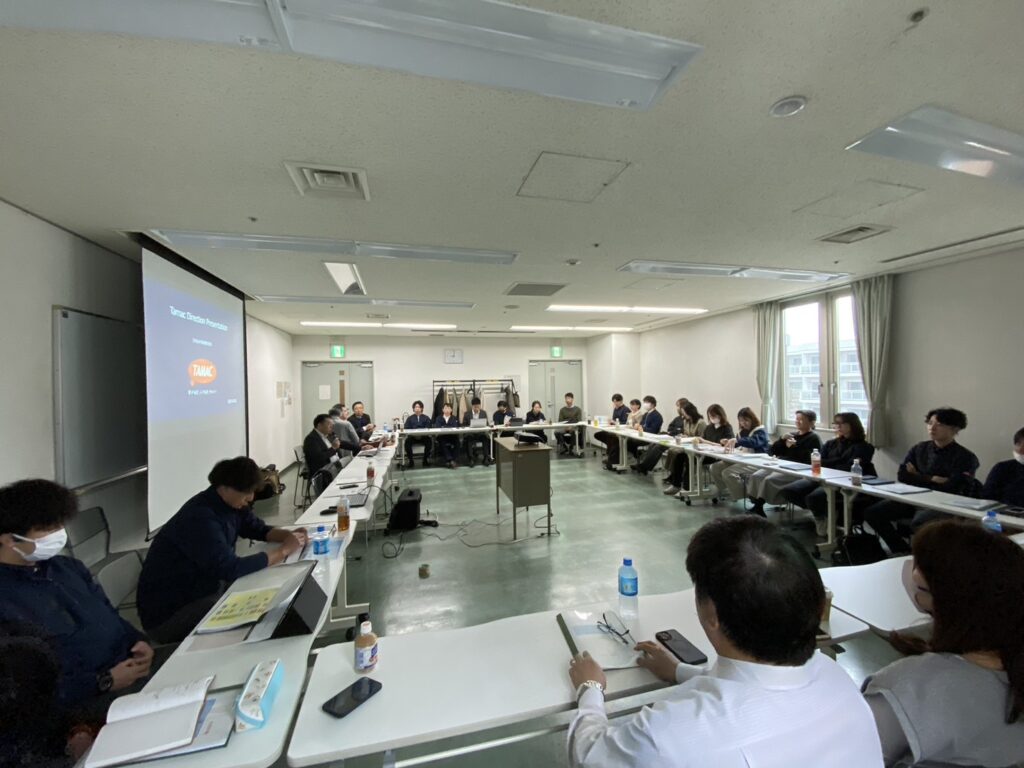 方針発表会 写真