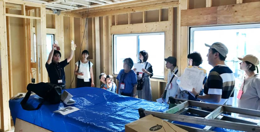 ご入居者宅の訪問・建築現場案内